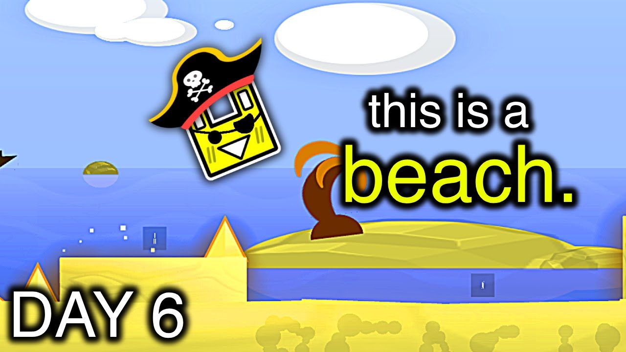 How I made the BEACH part In my Level | DAY 6 - YouTube