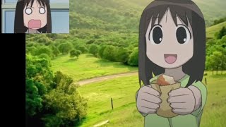 Osaka gets jumpscared by herself @kirbybulborb