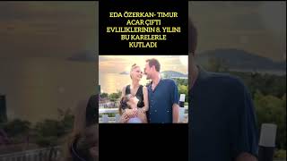 Eda Özerkan Ve Ti̇mur Acar Çi̇fti̇nden Evli̇li̇kleri̇ni̇n 8. Yilina Özel Kareler