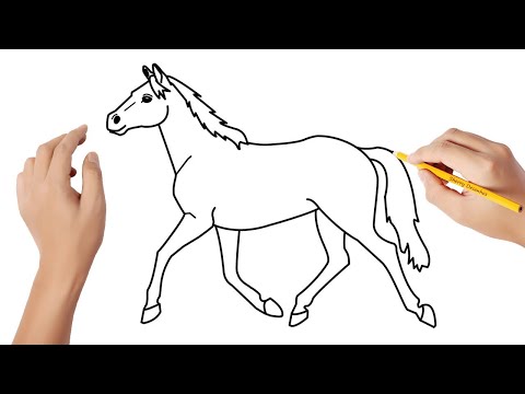 Como Desenhar um CAVALO 