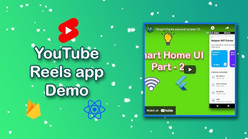 YouTube Reels App using React & Firebase | React Projects | React projects for beginners