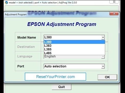 adjust program epson l380 resetter adjust program epson l380 resetter