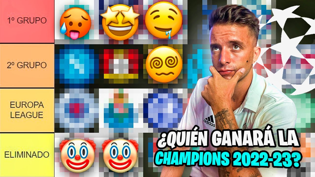 MI PREDICCIÓN PARA LA CHAMPIONS LEAGUE 2022/23 | ¿Pasará el Barça de grupos?
