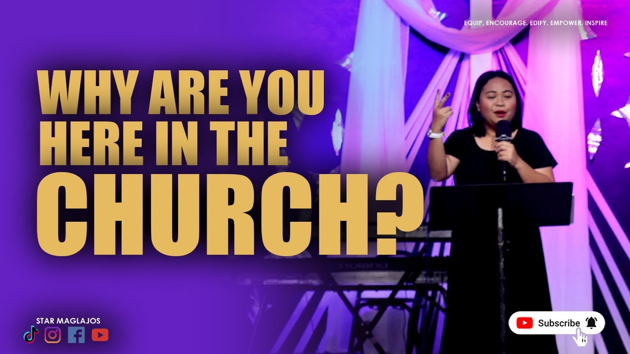 "WHY ARE YOU HERE IN THE CHURCH?" | Crunchy Manna | Star Maglajos