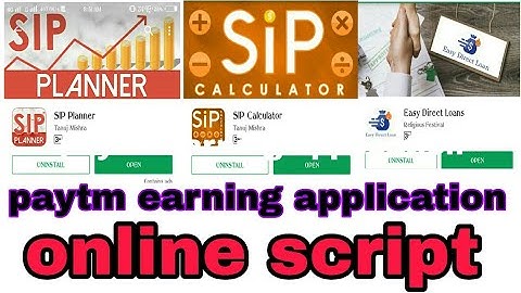 Paytm earn online script !! Application ka online script 100% Working. !! Offer knowledge