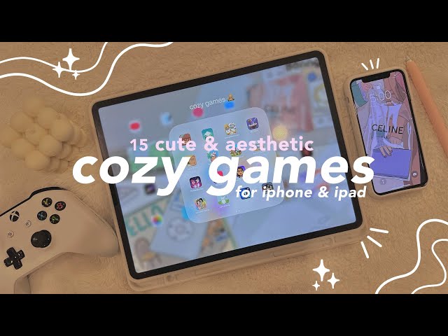 aesthetic and fun games to play when you are bored ☁ cute & comfy games 🧸  