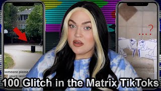 100 Glitch in the Matrix TikToks You Should NEVER Watch Alone... The Scary Side of TikTok (Part 1)