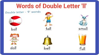 Words of sound 'll' | how to read double letter ll words in english #viralvideo