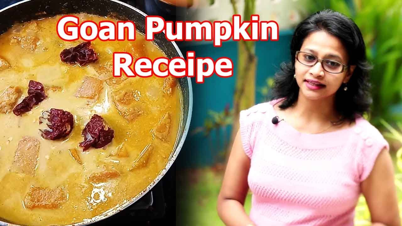Goan Pumpkin Recipe/Pumpkin with fresh prawns/GoanFood Court YouTube