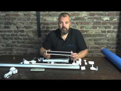 How to make your own electric roller blind - Part 1 - parts overview