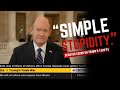Senator Coons on Trump's new tariffs: "Simple stupidity"