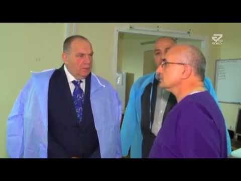 ჭიათურის მაღაროში აფეთქების შედეგად დაშავებული თეიმურაზ ღუღუნიშვილი იმერეთის გუნერნატორმა მოინახულა