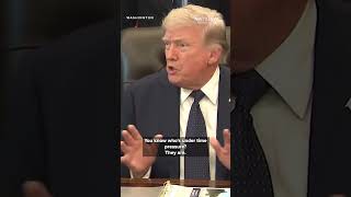 Trump, reporter back-and-forth on deal for Iran