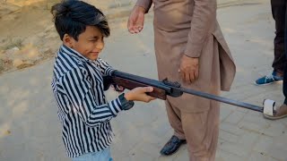 Ali Ny First Time Gun Chalai Bht Mza Aya Aj Bht Enjoy Kya