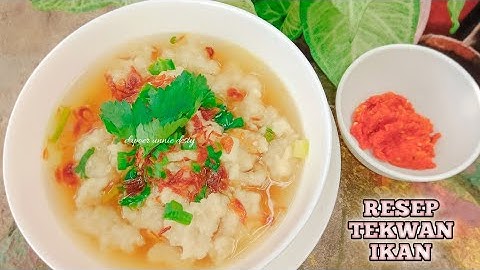 CARA MEMBUAT TEKWAN IKAN KHAS PALEMBANG || RESEP TEKWAN IKAN DAN KUAHNYA YG ENAK!!