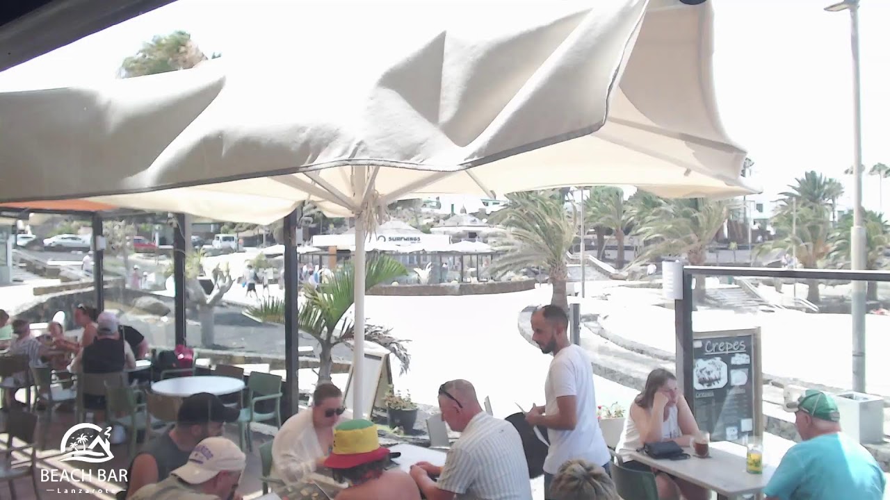 Webcam Lanzarote - Live Stream from the Beachbar in Costa Teguise