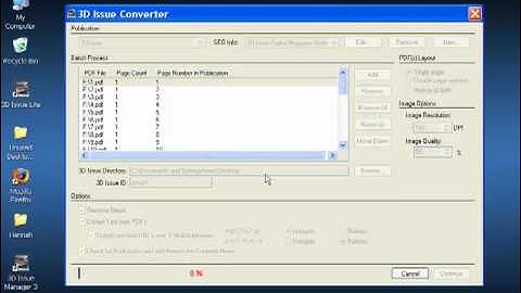 V3.4: 4 of 11 - The conversion process, PDF to Flash