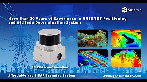 Introducing Our Powerful GS-130X UAV LiDAR