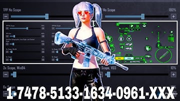 NEW UPDATE 3.7 🔥 BEST SENSITIVITY CODE + CONTROL SETTINGS PUBG MOBILE /BGMI