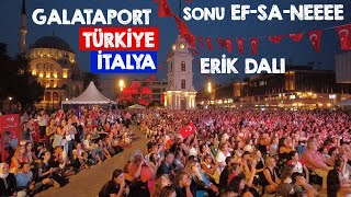 TÜRKİYE İTALYA YARI FİNAL - SONU EF-SA-NEEEEEE ! Maçın Döndüğü Anlar ÇOŞKU PATLAMASI ve ERİK DALI