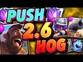 2.6 Hog / Top Ladder Push !!