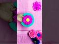 Easy Paper Flowers 🌸 | | #youtubeshorts #viralshort #paperflower #homedecor #papercraft #diy #craft