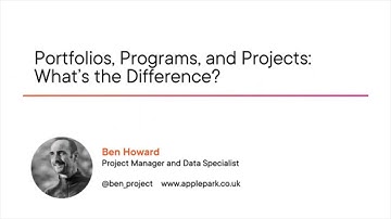 Tech Management Skills: Portfolios, Programs, and Projects - What’s the Difference? Course Preview