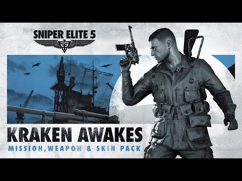 Sniper Elite 5 – Kraken Awakes Mission, Weapon & Skin Pack | PC, Xbox One, Xbox Series X|S, PS5, PS4