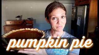 The Best Pumpkin Pie Ever