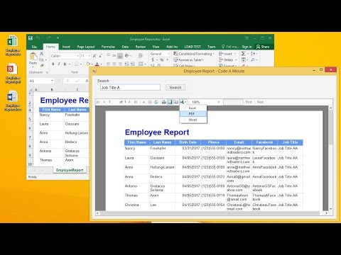 VB.NET How to Add a ReportViewer Report to VB.Net Project (Using RDLC File) Part 2/2
