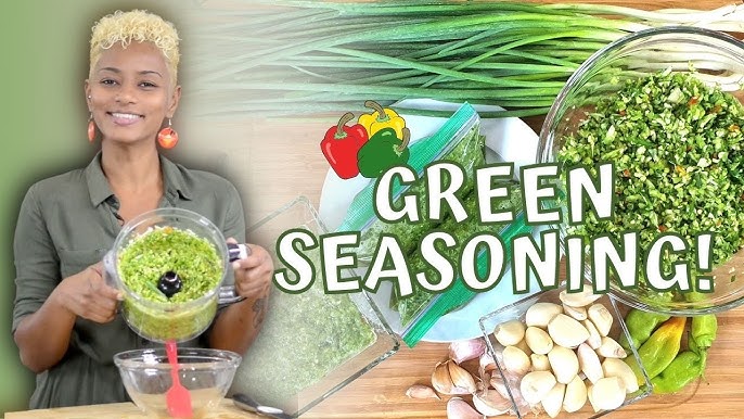 Caribbean Green Seasoning (Trinidad Edition)