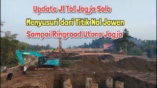 Proyek Jl Tol Jogja-Solo | Tanah Urug Terus Berdatangan di Jl Tol Jogja-Solo