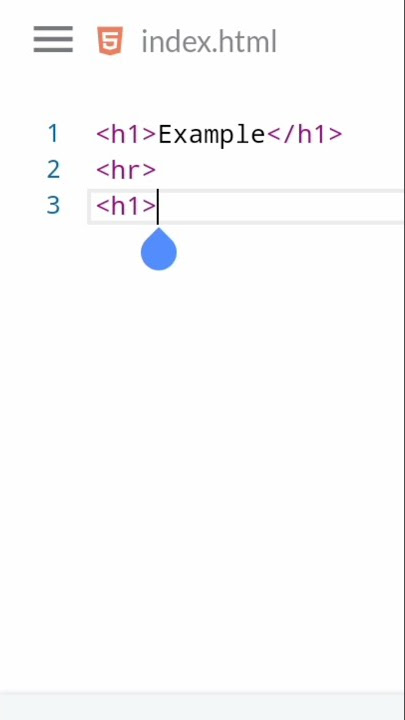 Draw a Margin between two items using One Line HTML Code | HTML Basics