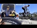 BMX WITH HICKS AND SPYING ON STEVIE CHURCHILL'S TIRES