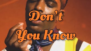 Akeem Ali “Don’t You Know” Freestyle Keemy Casanova ft. @old_orleans