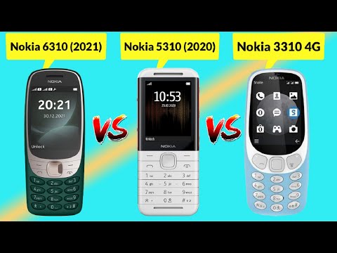 Nokia 6310 2021 vs Nokia 5310 2020 vs Nokia 3310 4G || Full Comparison