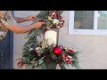 How To Decorate A  Lantern for Christmas ( easy planter decor ideas )
