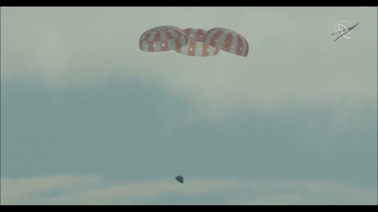 WATCH LIVE Splashdown of Artemis 1 mission capsule YouTube