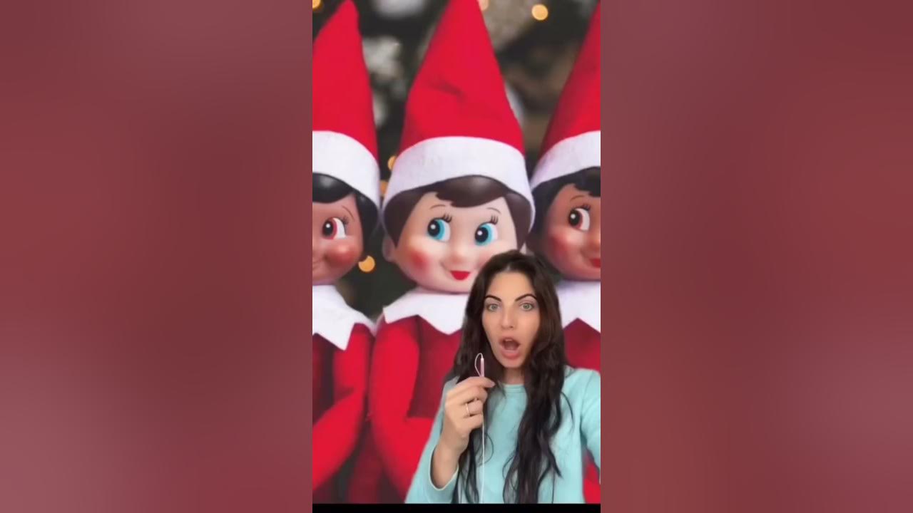 Elf on the Shelf Caught on Camera (part 3) #shorts