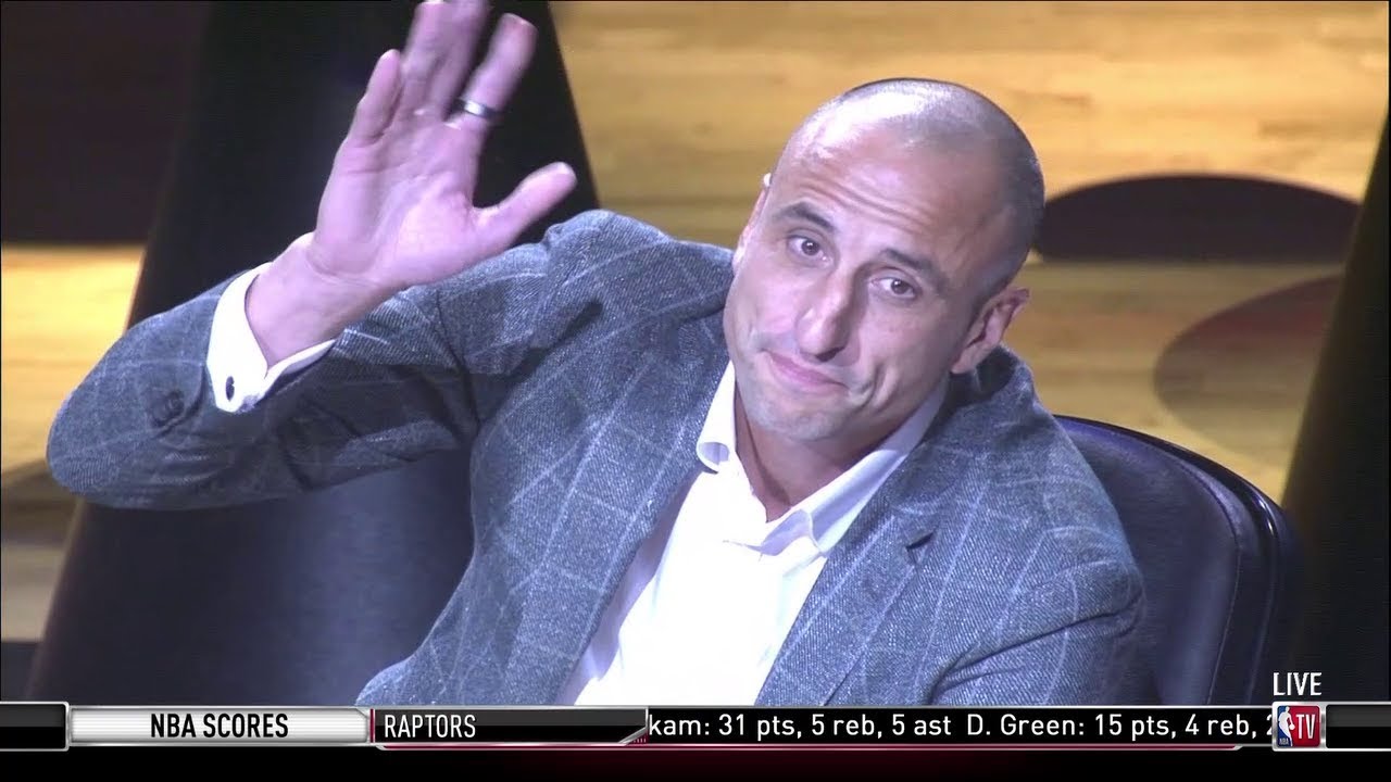 A wish to attend Manu Ginobili's jersey retirement celebration - Pounding  The Rock