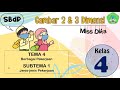 SBdP kelas 4 tema 4 subtema 1 Gambar 2 dan 3 Dimensi