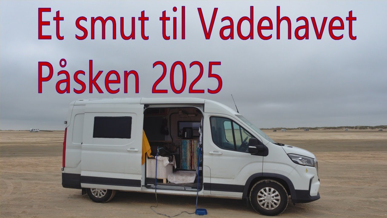 Første tur til Tyskland i den nye camper