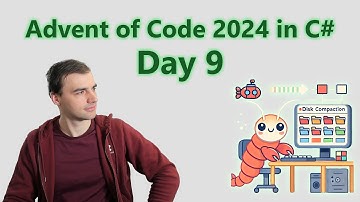 Advent of Code 2024 Day 9: Disk Fragmenter in C# ✅✅