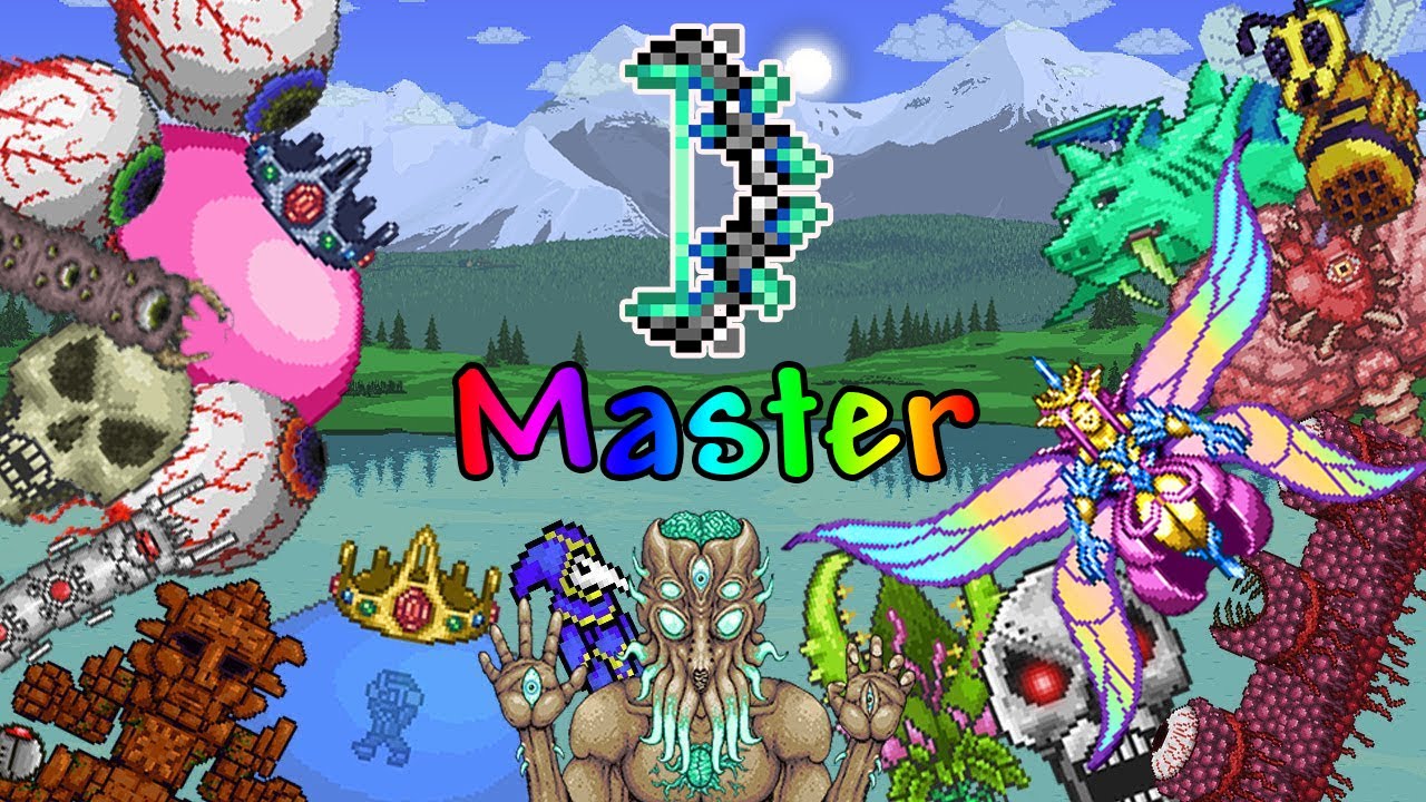 Phantasm vs All Bosses | Terraria (Master Mode)