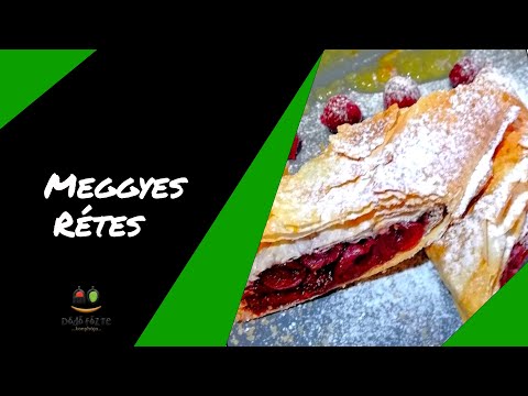 Videó: Meggyes Rétes Elkészítése