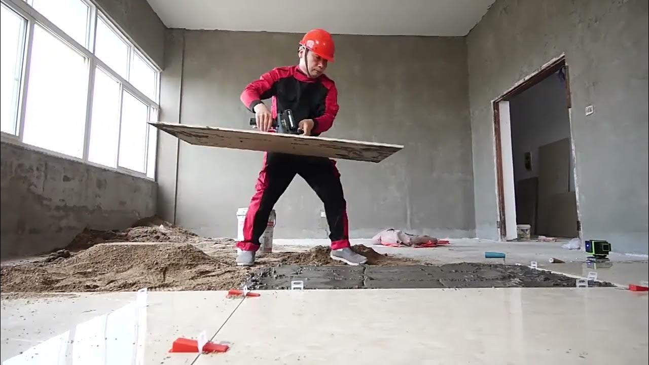 Виброприсоска для укладки плитки - YouTube