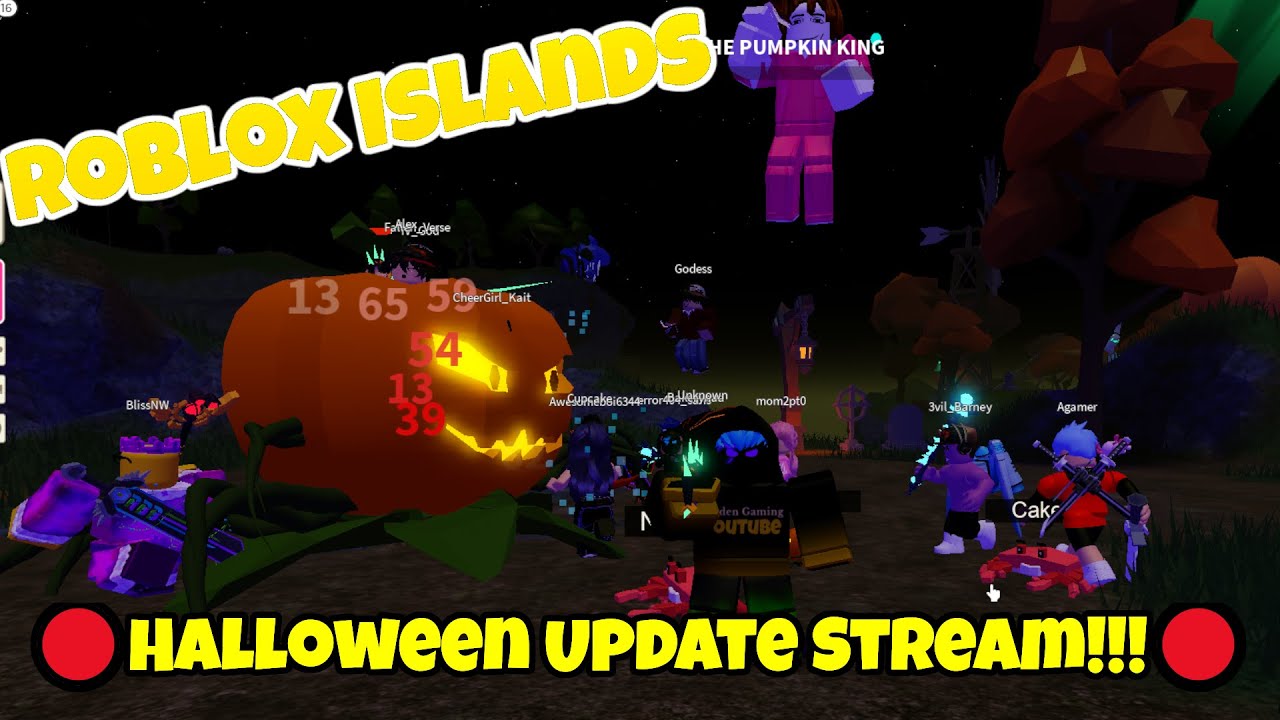 Roblox BedWars Live Stream (🎃HALLOWEEN UPDATE STREAM🎃)