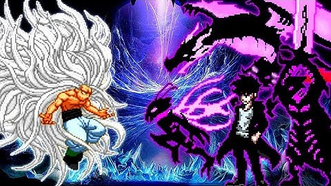 Goku SSJ Infinity Ultra Instinct VS Sung Jinwoo V4 (Solo Leveling) (New) in Mugen