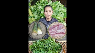 Make Grape Soup Of Pork with Young Bamboo