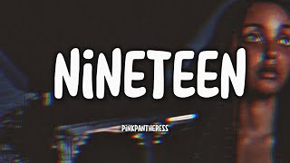 PINKPANTHERESS - Nineteen (Tradução)